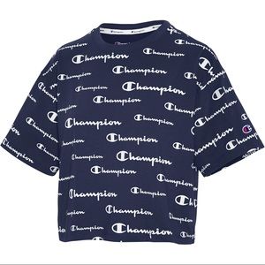 Champion Women’s Crew Neck Crop Top